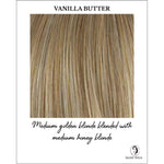 Load image into Gallery viewer, Vanilla Butter -Medium golden blonde blended with medium honey blonde
