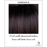 Load image into Gallery viewer, Espresso-R-A cool, multi-dimensional medium brown with darker brown roots
