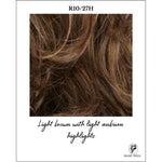 Load image into Gallery viewer, R10/27H-Light brown with light auburn highlights
