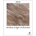 Load image into Gallery viewer, R18/22-Ash blonde and light ash blonde blend
