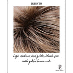 Load image into Gallery viewer, R20RT8-Light auburn and golden blonde frost with golden brown roots
