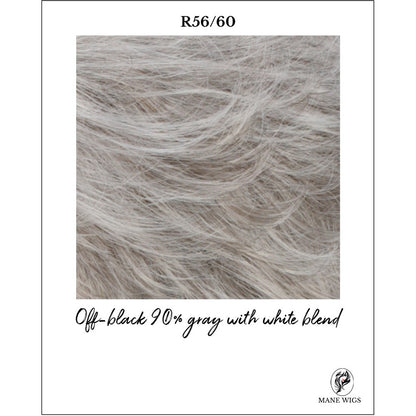 R56/60-Off-black 90% gray with white blend