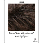Load image into Gallery viewer, R6/12H-Chestnut brown with medium ash brown highlights
