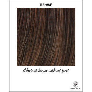 R6/28F-Chestnut brown with red frost