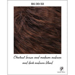 Load image into Gallery viewer, R6/30/33-Chestnut brown and medium auburn and dark auburn blend
