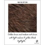 Load image into Gallery viewer, R8/10/27/20-Golden brown and medium ash brown with light auburn &amp; golden blonde highlights
