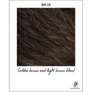 R8/12-Golden brown and light brown blend