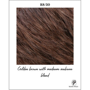 R8/30-Golden brown with medium auburn blend