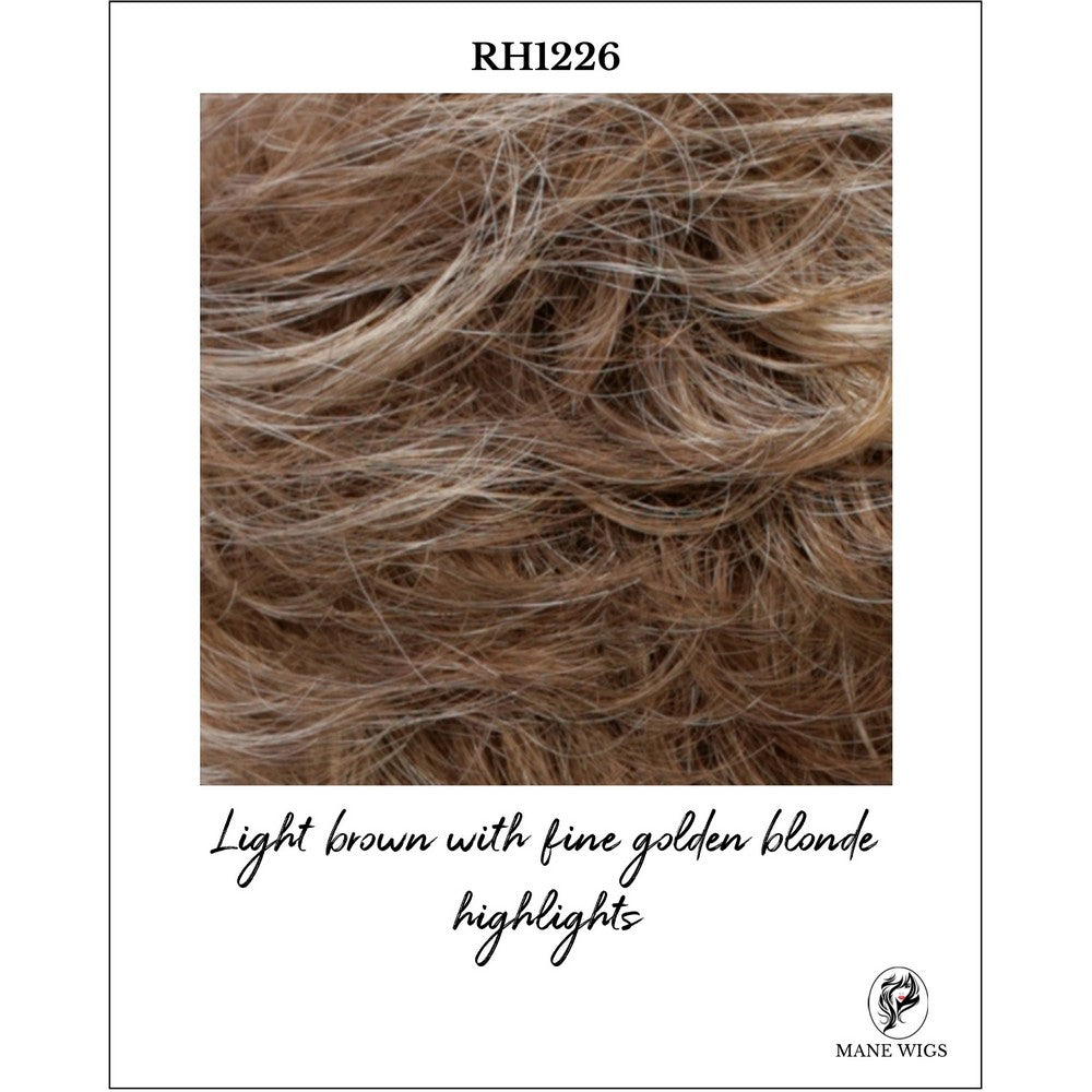 RH1226-Light brown with fine golden blonde highlights