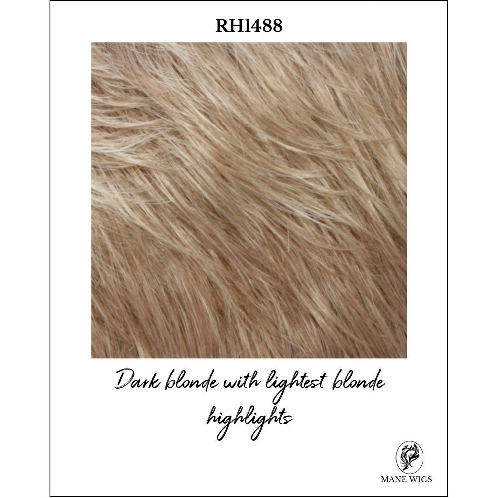 RH1488-Dark blonde with lightest blonde highlights