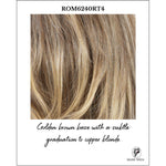 Load image into Gallery viewer, ROM6240RT4-Golden brown base with a subtle graduation to copper blonde
