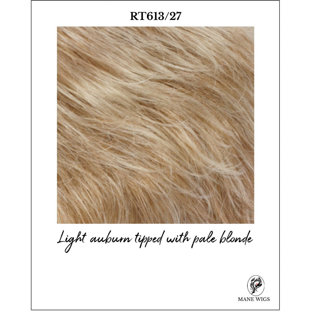 RT613/27-Light auburn tipped with pale blonde