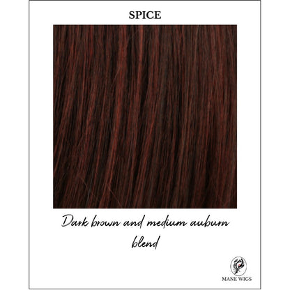 SPICE-Dark brown and medium auburn blend