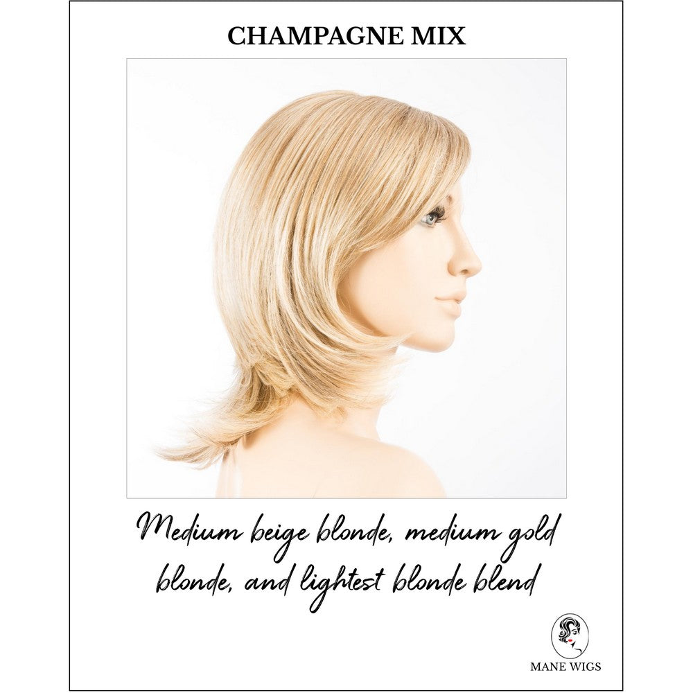 Ferrara by Ellen Wille in Champagne Mix-Medium beige blonde, medium gold blonde, and lightest blonde blend