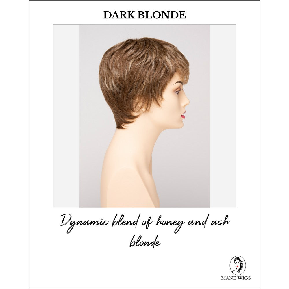 Fiona By Envy in Dark Blonde-Dynamic blend of honey and ash blonde
