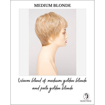 Fiona By Envy in Medium Blonde-Warm blend of medium golden blonde and pale golden blonde