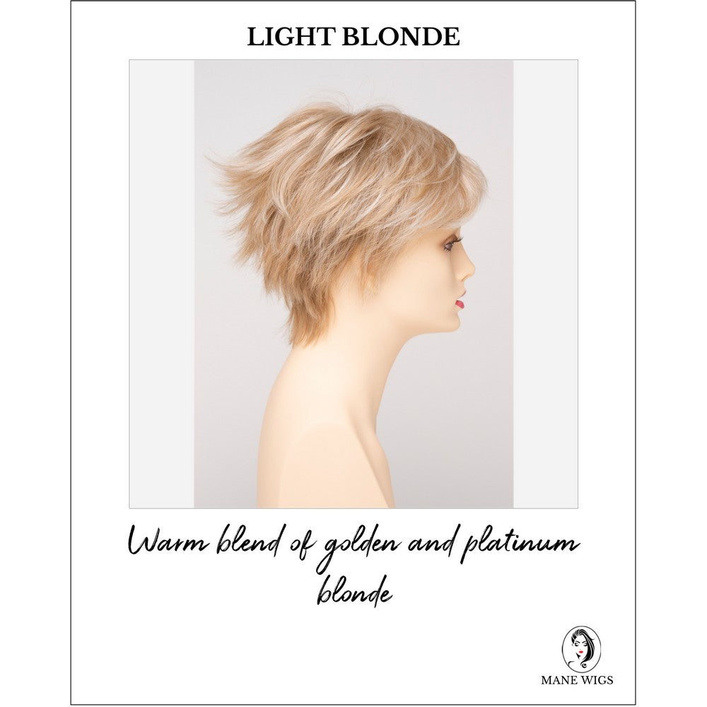 Flame By Envy in Light Blonde-Warm blend of golden and platinum blonde