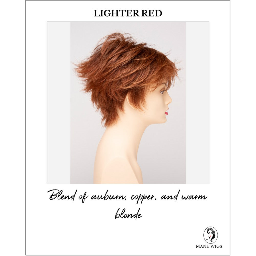 Flame By Envy in Lighter Red-Blend of auburn, copper, and warm blonde
