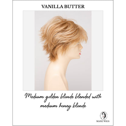 Flame By Envy in Vanilla Butter-Medium golden blonde blended with medium honey blonde