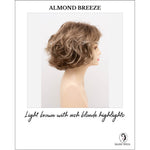 Load image into Gallery viewer, Gia by Envy in Almond Breeze-Light brown with ash blonde highlights
