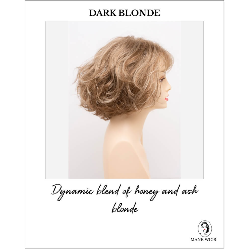 Gia by Envy in Dark Blonde-Dynamic blend of honey and ash blonde