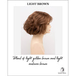 Load image into Gallery viewer, Gia by Envy in Light Brown-Blend of light golden brown and light auburn brown
