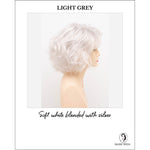 Load image into Gallery viewer, Gia by Envy in Light Grey-Soft white blended with silver
