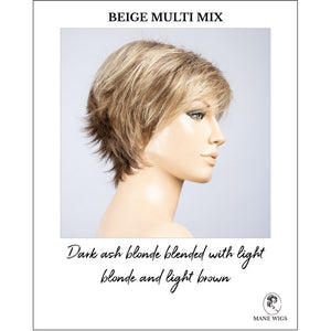 Gilda by Ellen Wille in Beige Multi Mix-Dark ash blonde blended with light blonde and light brown