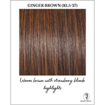Load image into Gallery viewer, Ginger Brown (RL5/27)-Warm brown with strawberry blonde highlights
