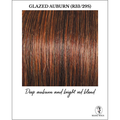 Glazed Auburn (R33/29S)-Deep auburn and bright red blend