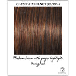 Load image into Gallery viewer, Glazed Hazelnut (R8/29S+)-Medium brown with ginger highlights throughout
