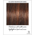 Load image into Gallery viewer, Glazed Mahogany (R9S)-Dark brown with subtle warm highlights at front and crown
