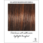 Load image into Gallery viewer, Glazed Mahogany (R9S+)-Dark brown with subtle warm highlights throughout
