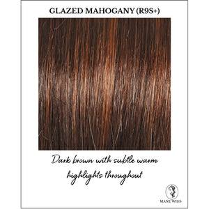 Glazed Mahogany (R9S+)-Dark brown with subtle warm highlights throughout