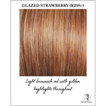 Load image into Gallery viewer, Glazed Strawberry (R29S+)-Light brownish red with golden highlights throughout
