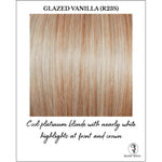 Load image into Gallery viewer, Glazed Vanilla (R23S)-Cool platinum blonde with nearly white highlights at front and crown
