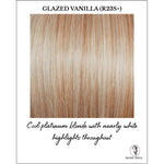 Load image into Gallery viewer, Glazed Vanilla (R23S+)-Cool platinum blonde with nearly white highlights throughout

