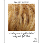 Load image into Gallery viewer, Golden Blonde-Strawberry and honey blonde blend ending with light blonde
