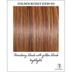 Load image into Gallery viewer, Golden Russet (GF29-25)-Strawberry blonde with golden blonde highlights
