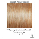 Load image into Gallery viewer, Golden Wheat (GF14-88)-Medium golden blonde with vanilla blonde highlights
