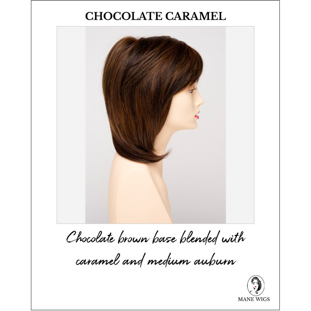 Grace By Envy in Chocolate Caramel-Chocolate brown base blended with caramel and medium auburn