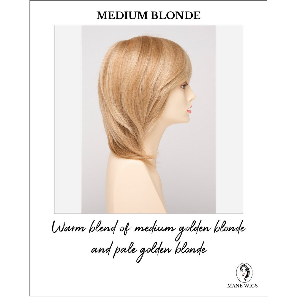 Grace By Envy in Medium Blonde-Warm blend of medium golden blonde and pale golden blonde