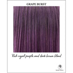 Load image into Gallery viewer, Grape Burst-Rich royal purple and dark brown blend
