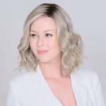 Load image into Gallery viewer, Caliente Hand Tied by Belle Tress in Rootbeer Float Blonde Image 3
