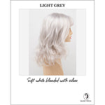 Load image into Gallery viewer, Harmony by Envy in Light Grey-Soft white blended with silver
