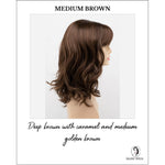Load image into Gallery viewer, Harmony by Envy in Medium Brown-Deep brown with caramel and medium golden brown
