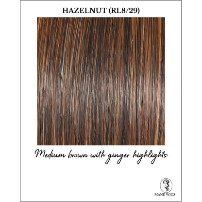 Hazelnut (RL8/29)-Medium brown with ginger highlights