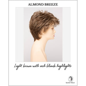 Heather By Envy in Almond Breeze-Light brown with ash blonde highlights