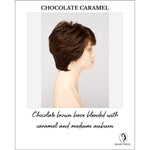 Load image into Gallery viewer, Heather By Envy in Chocolate Caramel-Chocolate brown base blended with caramel and medium auburn
