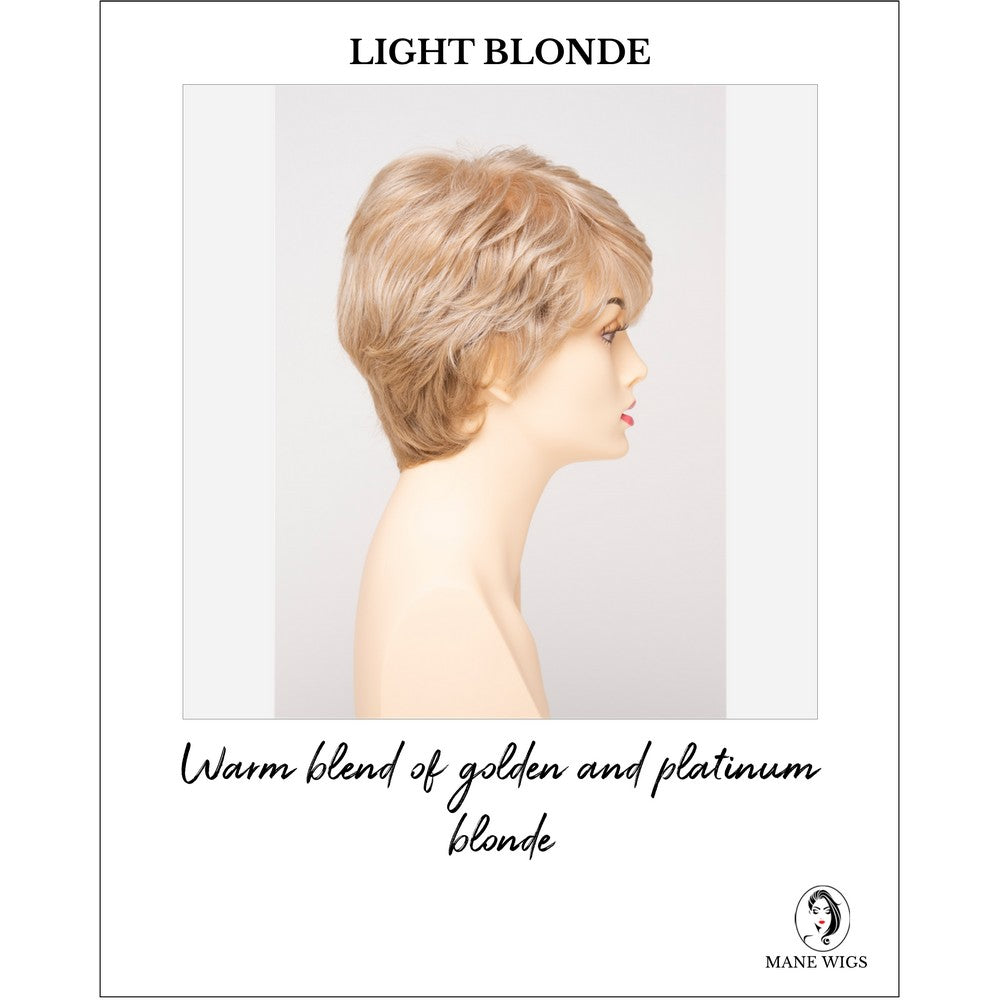 Heather By Envy in Light Blonde-Warm blend of golden and platinum blonde